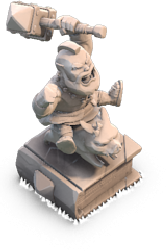 《冲突与战争》雕像