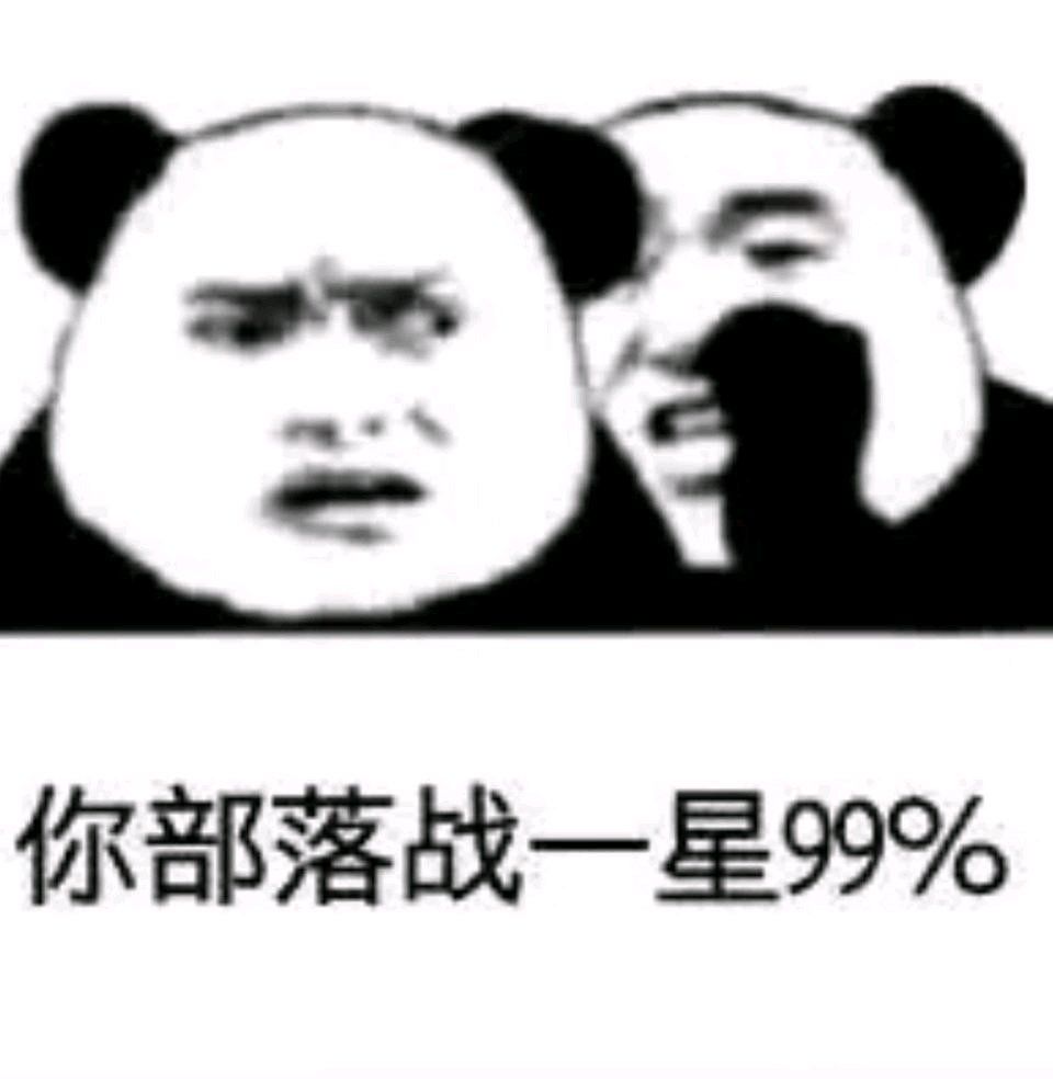 你部落战一星 99%